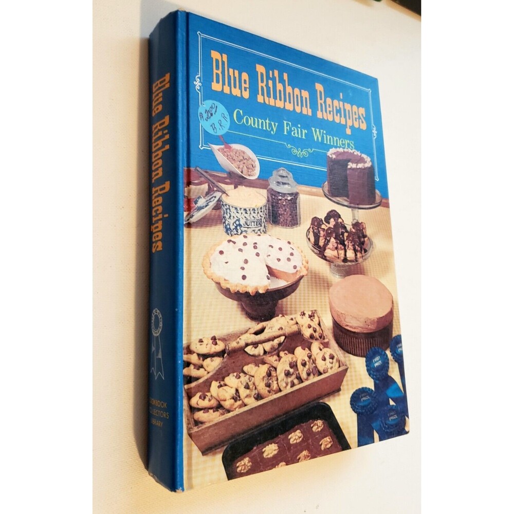 Blue Ribbon Recipes Country Fair Winners Cookbook 1968 Very Nice HC